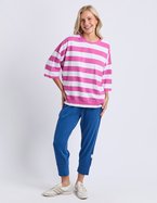 ELM Mazie Block Stripe Sweat
