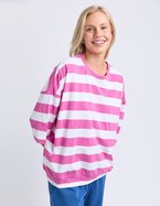 ELM Mazie Block Stripe Sweat
