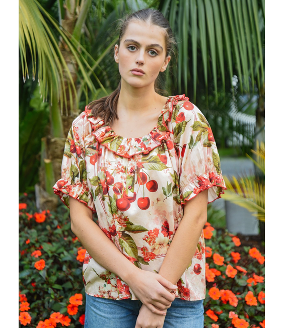 Coop Frill-Anthropy Top