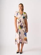 Foil Empire Returns Dress