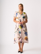 Foil Empire Returns Dress