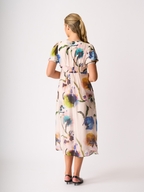 Foil Empire Returns Dress