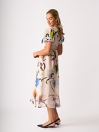 Foil Empire Returns Dress