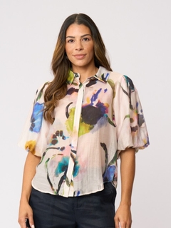 Foil Bubble Trouble Blouse-style-MCRAES