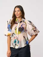 Foil Bubble Trouble Blouse