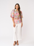 Foil Bubble Trouble Blouse