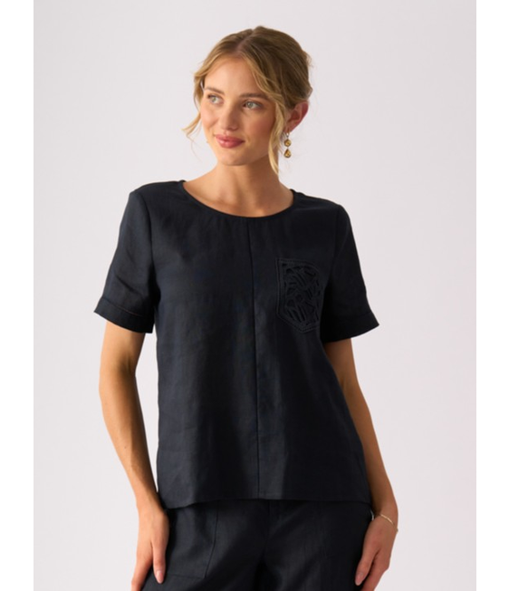 Foil Top Rank Linen Top