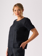 Foil Top Rank Linen Top
