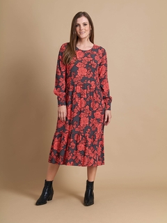 Preen Long Sleeve Midi Dress-style-MCRAES